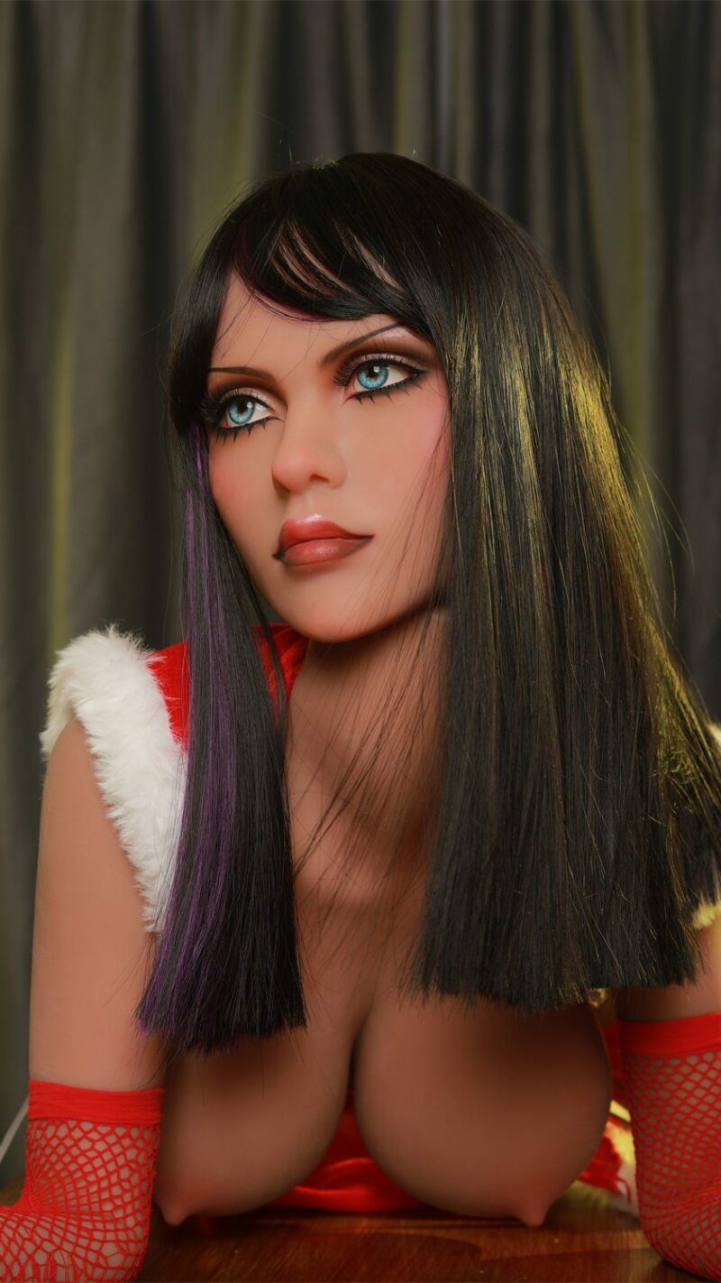 Big chested brunette companion doll 158cm Canadian special